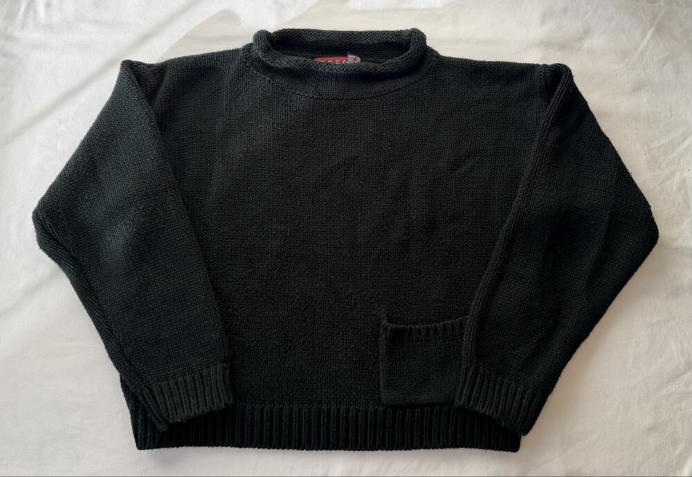 Vintage Great Connections Chunky Knit Mock Neck Sweater Women’s Size Small (5/7)